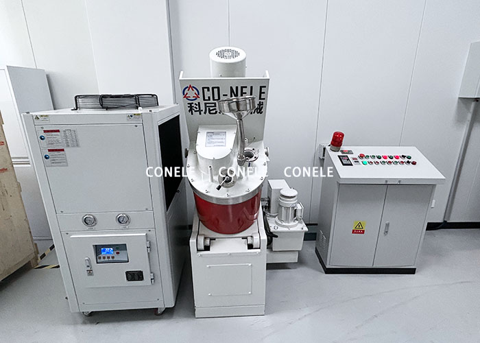 陶瓷行業(yè)傾斜式強(qiáng)力混合機(jī)